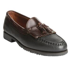 Allen Edmonds Nashua Tassel Loafers Slip On Casual Classic Fit Black Brown 9.5